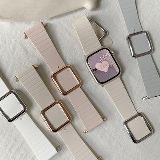 Silicone Magnetic Apple Watch Band (various Designs)