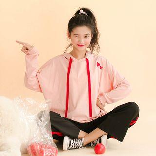 Heart Long-sleeve Hoodie