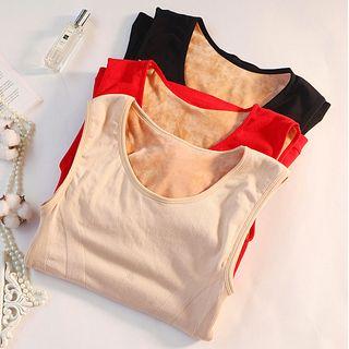 Sleeveless Fleece-lined Shapewear Vest