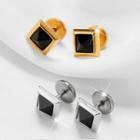 Square Stainless Steel Earring