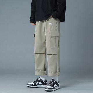 Logo Straight-leg Cargo Pants