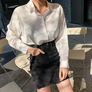 Sleek Plain Shirt In 3 Colors