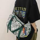 Set: Print Crossbody Bag + Charm