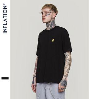 Socket-accent Loose-fit T-shirt