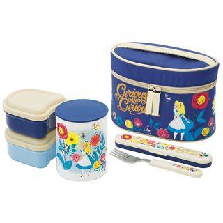 Alice In Wonderland Thermal Lunch Box Set