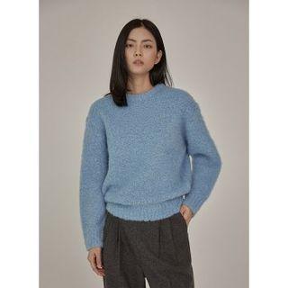 Alpaca Blend Boucl  Sweater