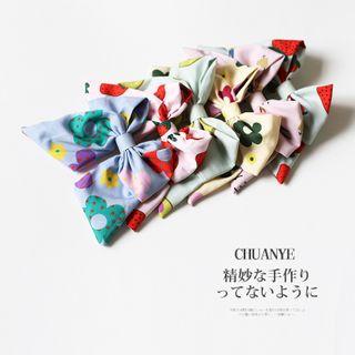 Printed Ribbon Hair Clip