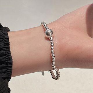 Beaded Bracelet Bracelet - Silver - One Size