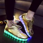 Patent Sneakers With Led Sole