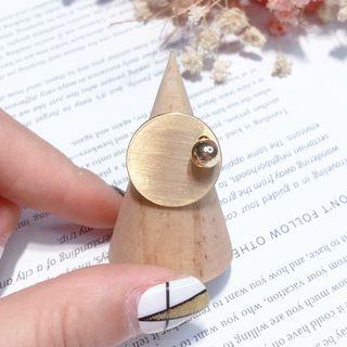 Disc Ring Gold - One Size