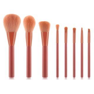 Set Of 8: Makeup Brush 8 Pcs - T-08-081 - As Shown In Figure - One Size