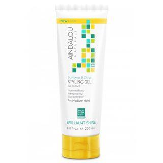 Andalou Naturals - Sunflower Citrus Shine Styling Gel 6.8 Oz 6.8 Oz / 200ml