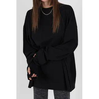 Couple Thumbhole Longline T-shirt