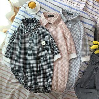 Check Short-sleeve Polo Shirt