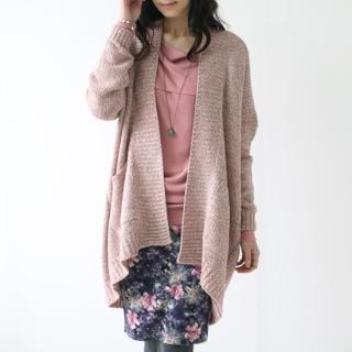 Shawl Collar Knit Cardigan