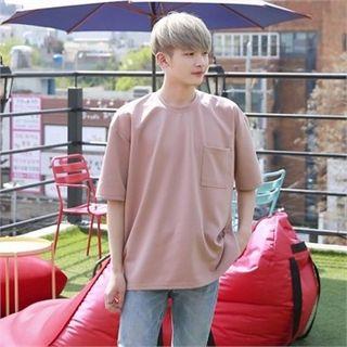 Slit-side Boxy-fit T-shirt