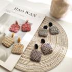 Woven Stud Earring