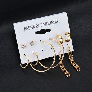Set Of 5: Earrings (various Designs)