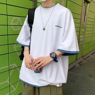 Printed Oversized Tee