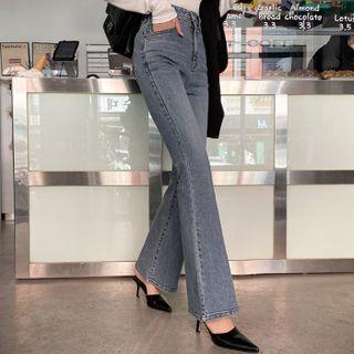 Mid-rise Bootcut Jeans