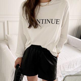 Continue Drop-shoulder T-shirt