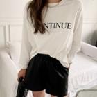 Continue Drop-shoulder T-shirt