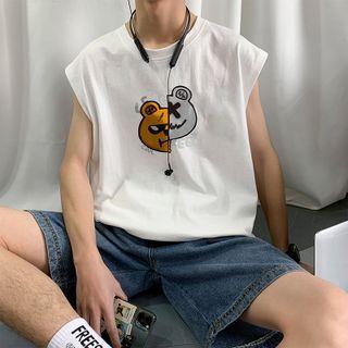Sleeveless Bear T-shirt