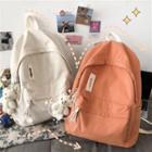Applique Canvas Backpack (without Charm)