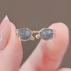 Glasses Open Ring Ly2231 - Gray - One Size