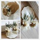 Set Of 2: Bridal Flower Headpiece