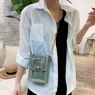 Clear Crossbody Mobile Pouch
