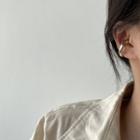 Irregular Alloy Earring 1 Pc - As Shown In Figure - One Size