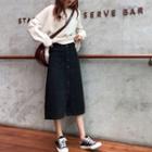 High Waist Long Dress