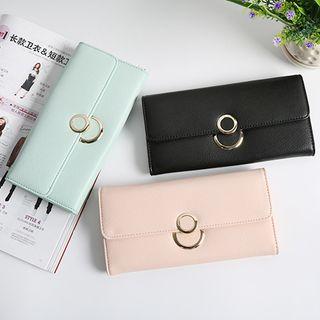 Hoop Detail Long Wallet