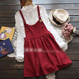 Buckled Jumper Dress