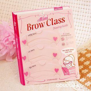 Set Of 3 : Eyebrow Makeup Stencil