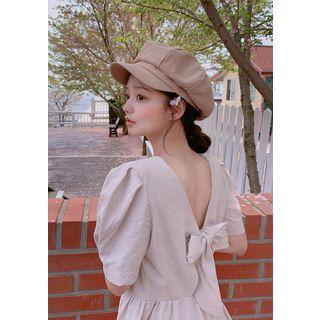 Button-through A-line Dress