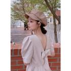Button-through A-line Dress
