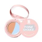 16brand - Sixteen Tone Shake Essence Pact Spf50+ Pa+++ (3 Colors) Blue Shake