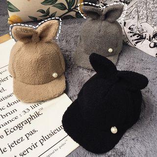 Rabbit Ear Fleece Lined Baseball Cap