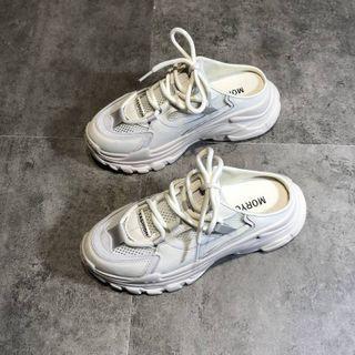 Athletic Sneaker Mules