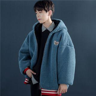 Couple Matching Fleece Hooded Jacket