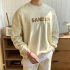 Sander Printed Oversized Sweatshirt