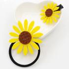 Sunflower Hair Tie / Hair Clip