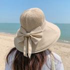 Bow Foldable Sun Hat