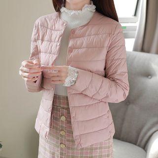 Round-neck Lightweight Duck-down Jacket