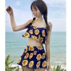 Flower Print Bikini Flower Print Bikini - One Size