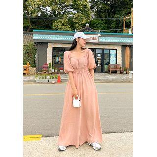Ruched Palazzo Jumpsuit