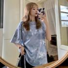 Retro Tie Dye Short-sleeve T-shirt