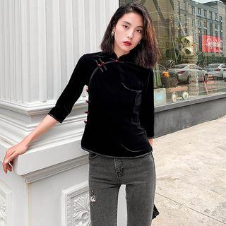 Elbow-sleeve Hanfu Blouse